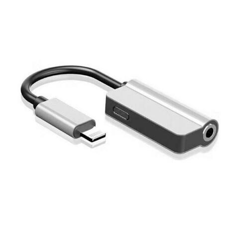 JMT-366474 iPhone Compatible 3.5mm AUX & Lightning Charging Adapter - Dual Function Audio Splitter