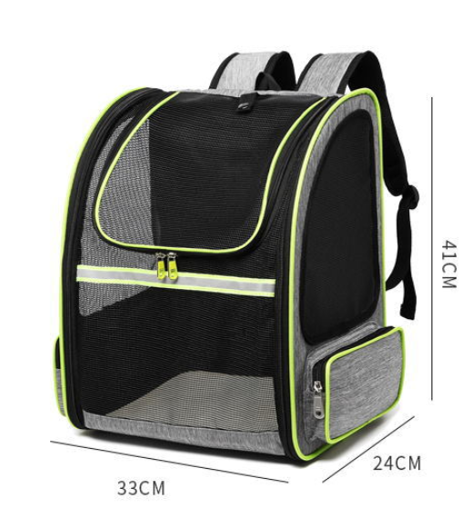 JMT-366538 Breathable Full Mesh Pet Carrier Bag for Comfortable Travel