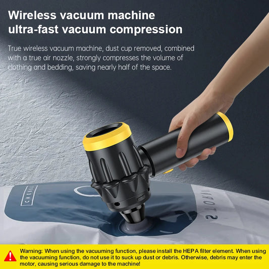 JMT-366602 Cordless Handheld Car Vacuum Cleaner with Strong Suction and Auto Vacuum Function