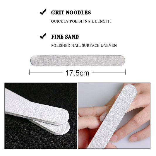 JMT-366602 Nail Art Complete Set with Manicure Lamp, Extension Glue, and Cleaning Tools