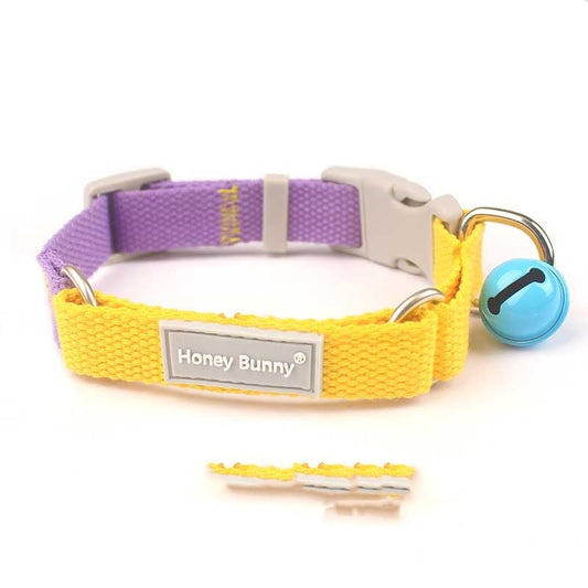 JMT-366794 Color Matching Dog Collar with Leash and Free Bell - Available in Multiple Colors and Sizes