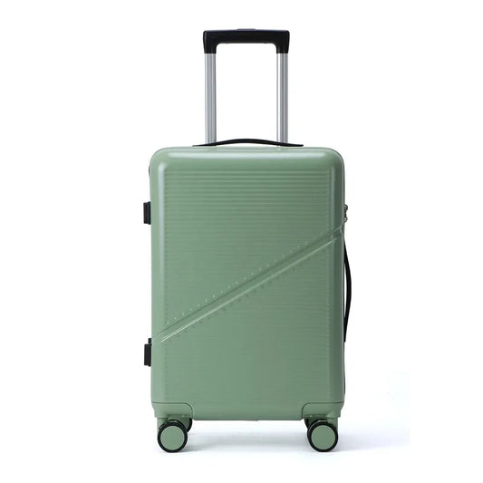 JMT-366858 Three-Piece Hard Luggage Trolley Set with Durable Polycarbonate Material
