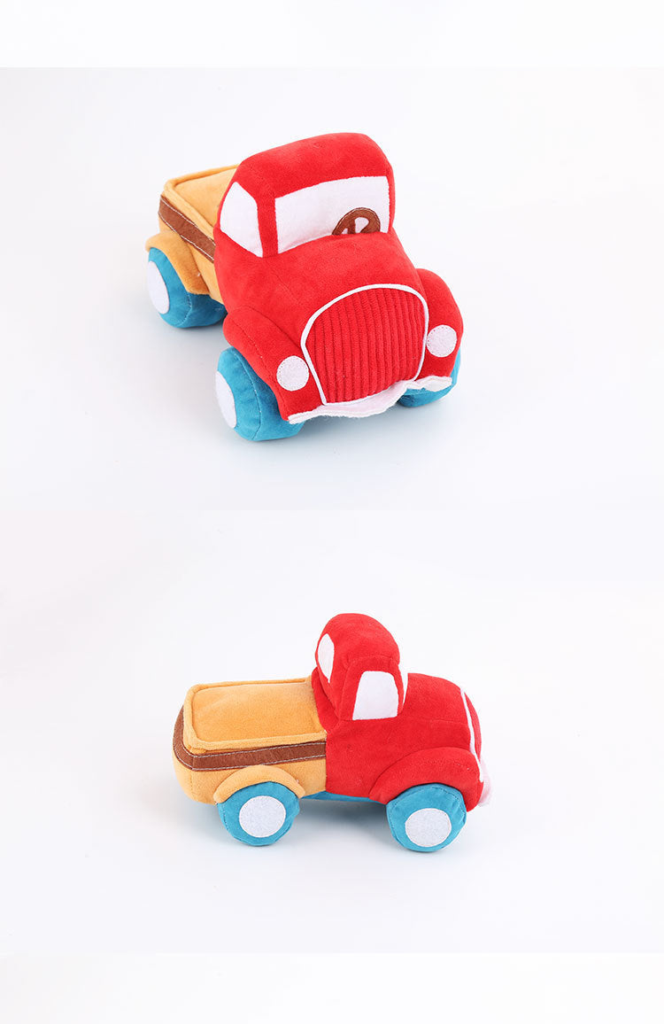 JMT-367114 Plush Car Dog Toy with Sound for Chewing and Playtime