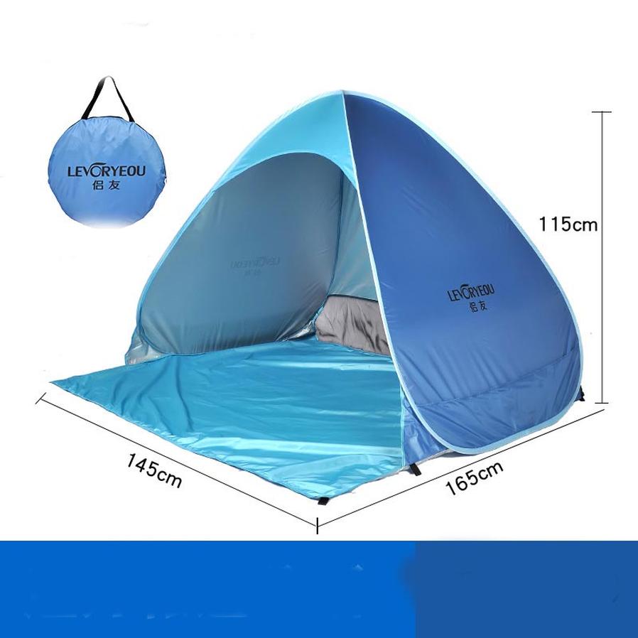 JMT-367178 Quick-Open Outdoor Curtain Tent for Convenient Sun Protection