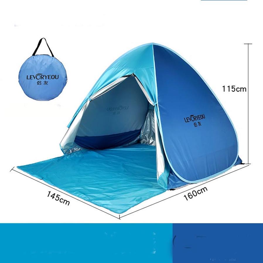 JMT-367178 Quick-Open Outdoor Curtain Tent for Convenient Sun Protection