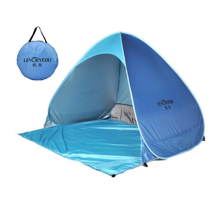 JMT-367178 Quick-Open Outdoor Curtain Tent for Convenient Sun Protection