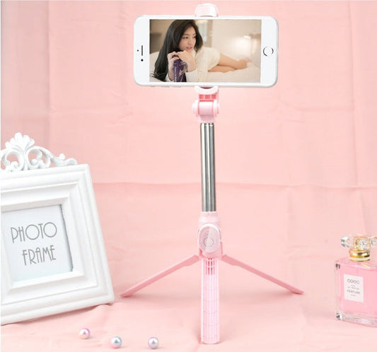 JMT-367306 Adjustable Tripod Selfie Stand with Bluetooth Remote for Phones