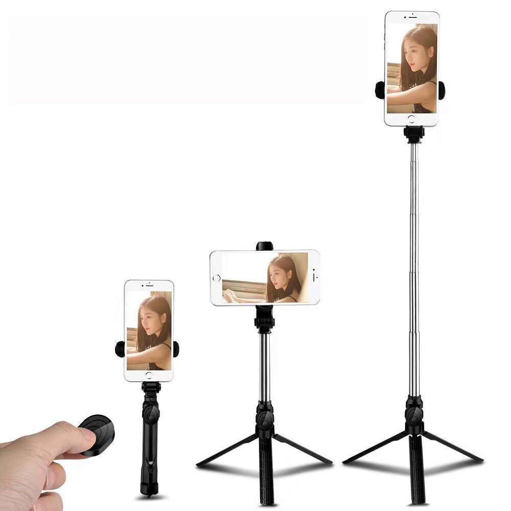 JMT-367306 Adjustable Tripod Selfie Stand with Bluetooth Remote for Phones