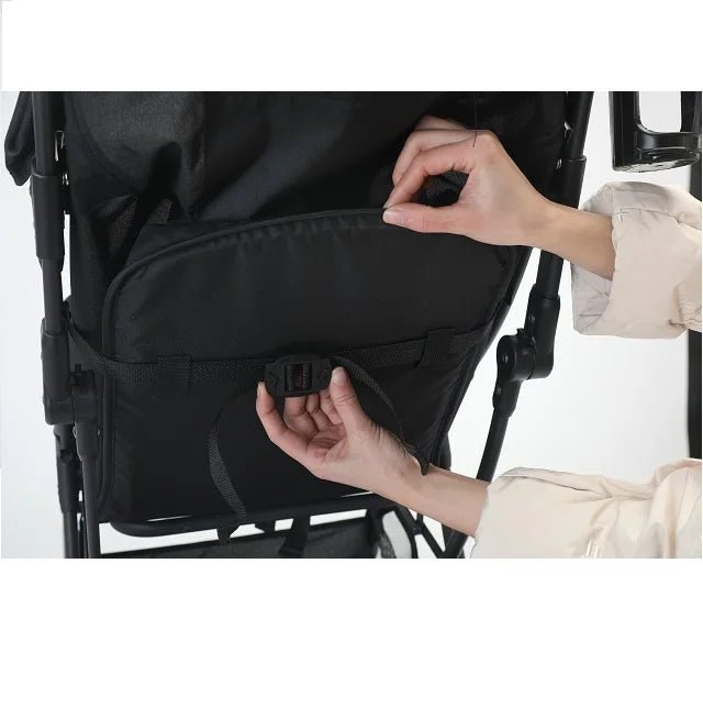 JMT-367434 Multi-Functional Baby Stroller with Bottom Storage Basket for Convenient Outdoor Use