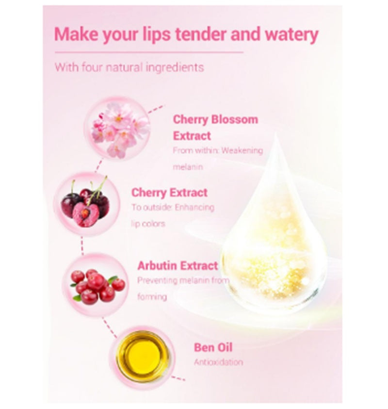 JMT-367562 Nourishing Cherry Lip Lotion for Moisturizing and Lightening Lips