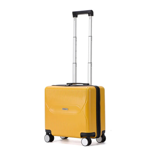 JMT-368010 16 Inch Aluminium Carry-On Suitcase with Hard Shell and Wheels