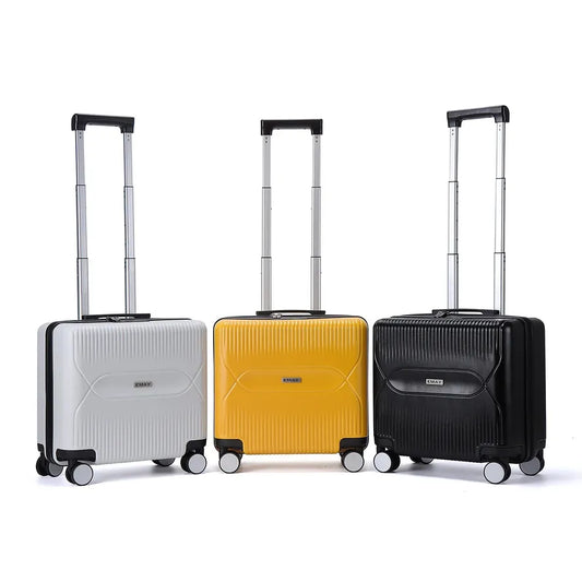 JMT-368010 16 Inch Aluminium Carry-On Suitcase with Hard Shell and Wheels