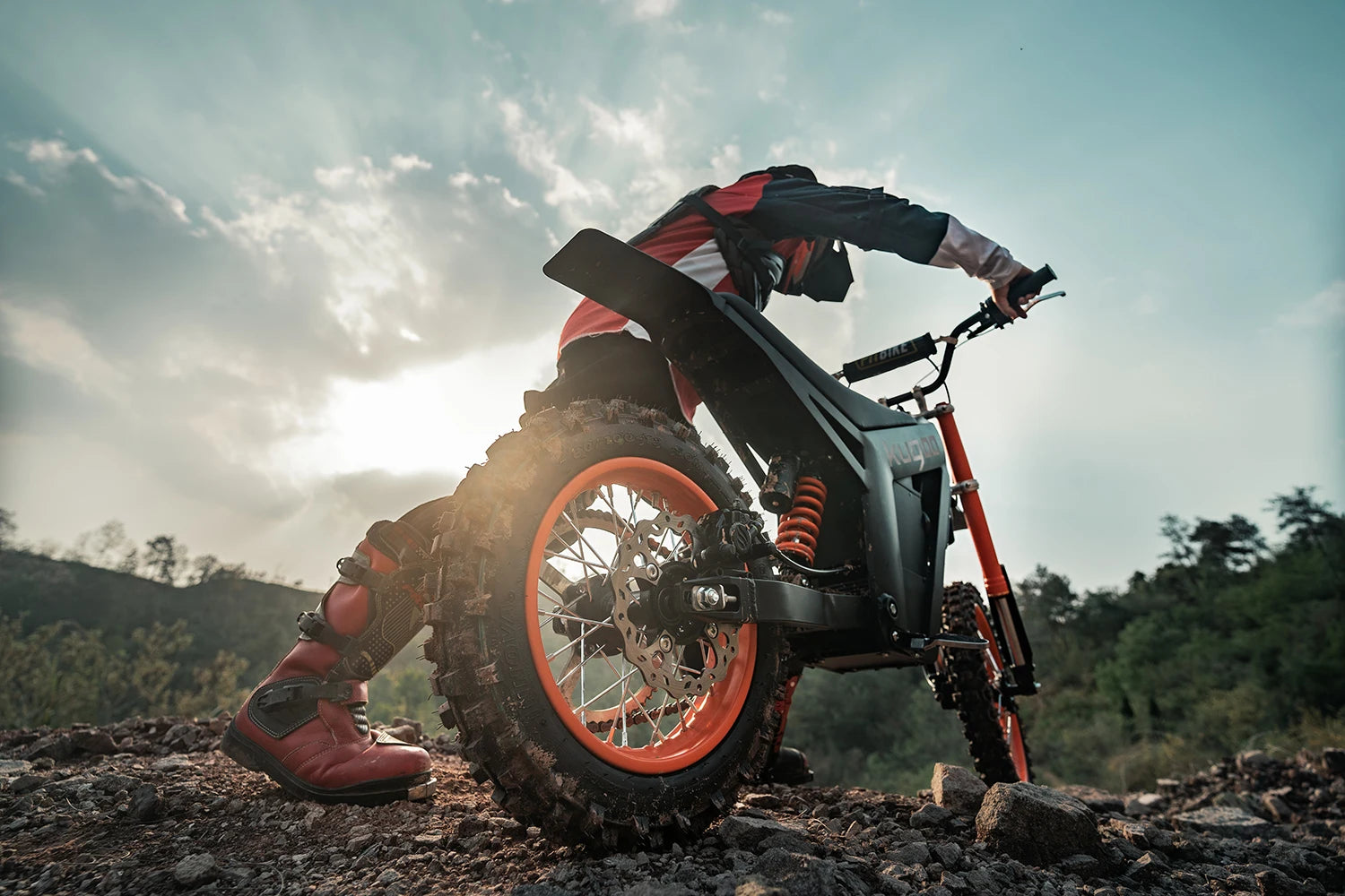 JMT-368202 3000W 21Ah Electric Dirt Bike for Adults - V6 Electric Mountain Bike , Top Speed 27.9 mph