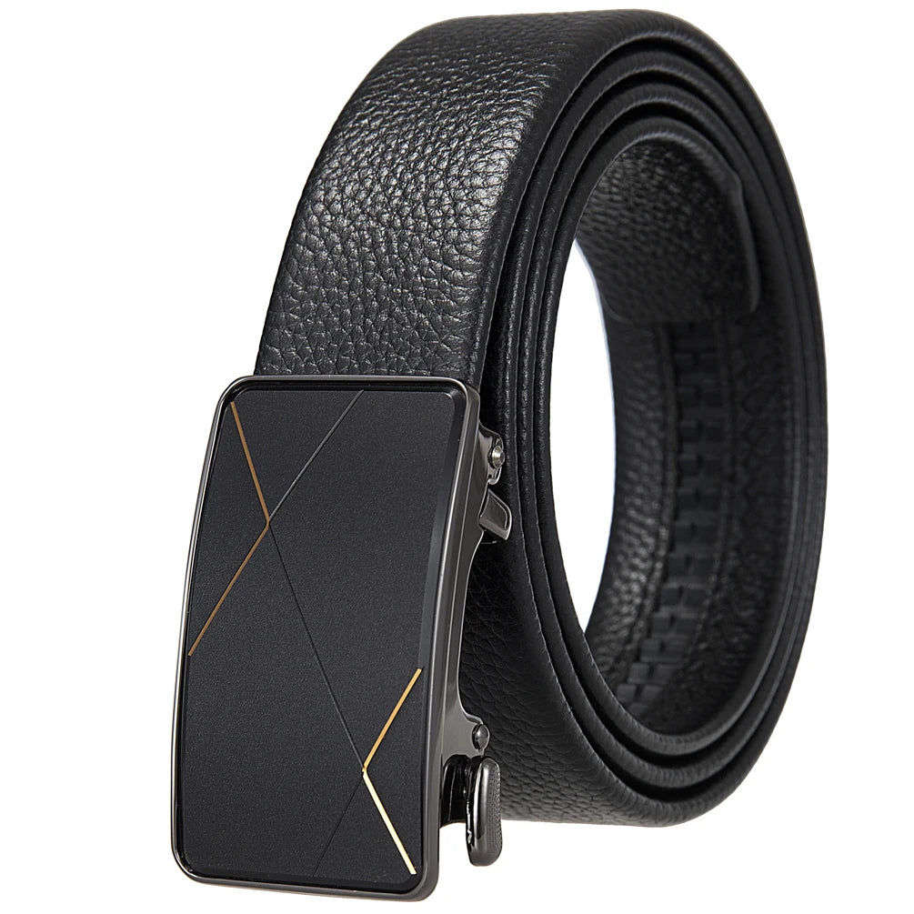 JMT-368202 Men's First Layer Cowhide Casual Belt - Durable and Stylish Accessory, Model LY36-25640-5
