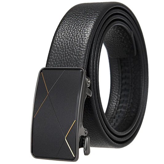 JMT-368202 Men's First Layer Cowhide Casual Belt - Durable and Stylish Accessory, Model LY36-25640-5