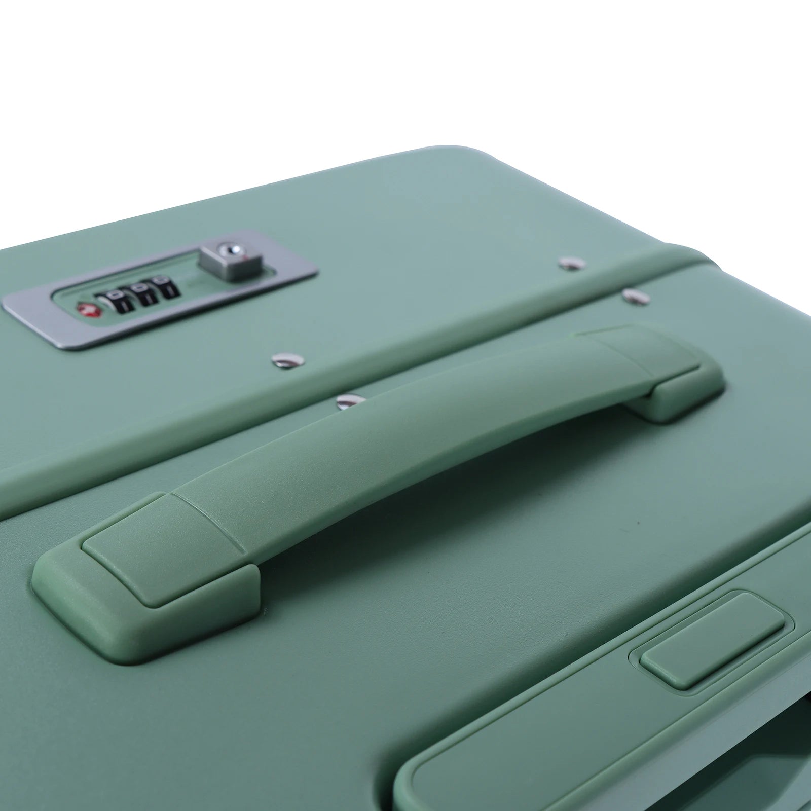 JMT-368330 Custom 4-Wheel Hard Shell Trolley Luggage with Aluminium Frame and Front Opening