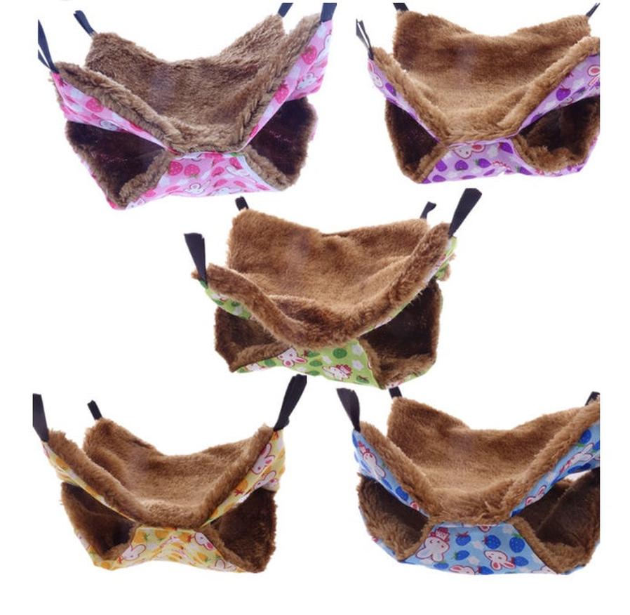 JMT-368458 Cozy Hamster Hammock for Small Animals - Available in Two Sizes, Ideal for Resting and Playing