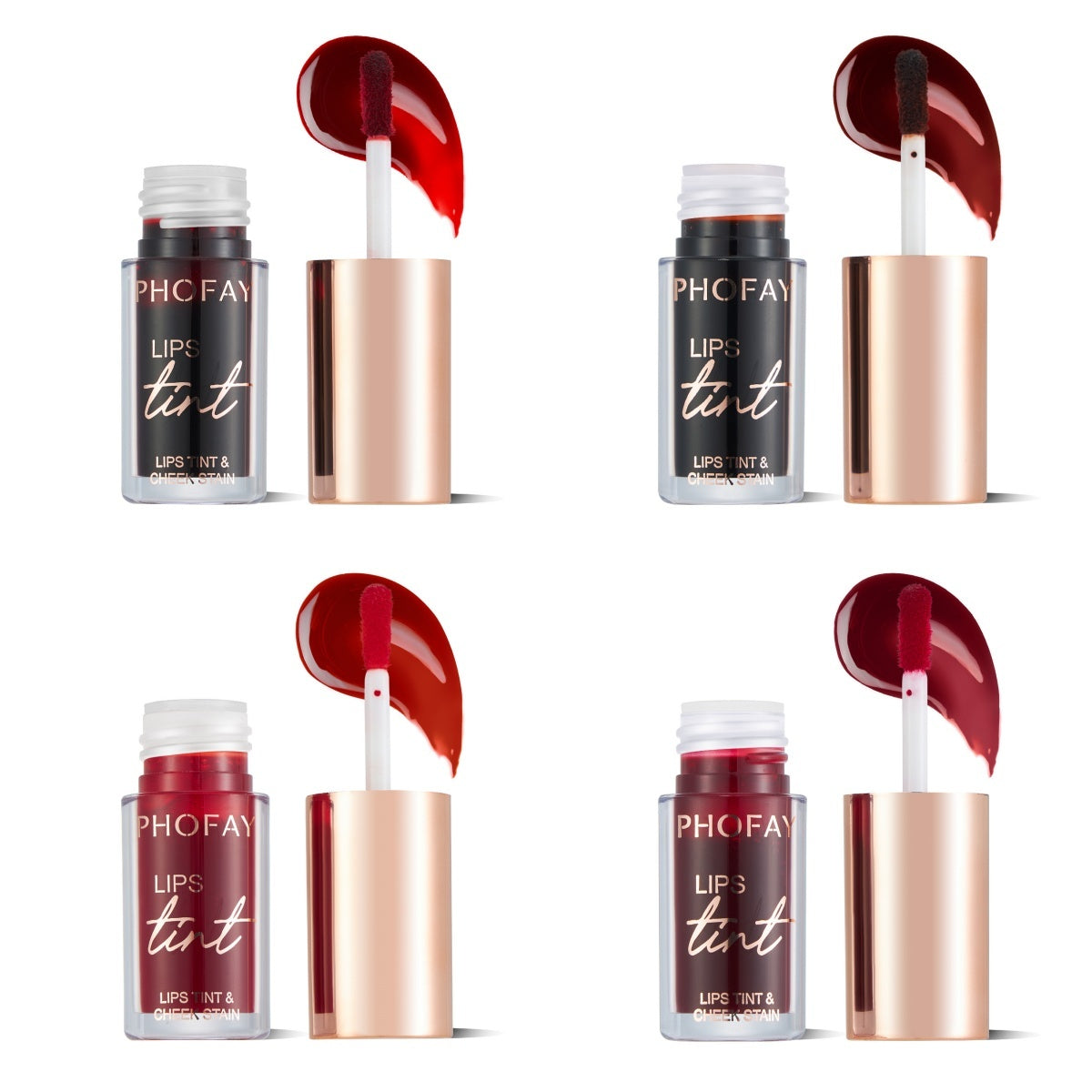 JMT-368714 Long-Wear Lip Tint with Buildable Color for Lips and Cheeks - 4 ML