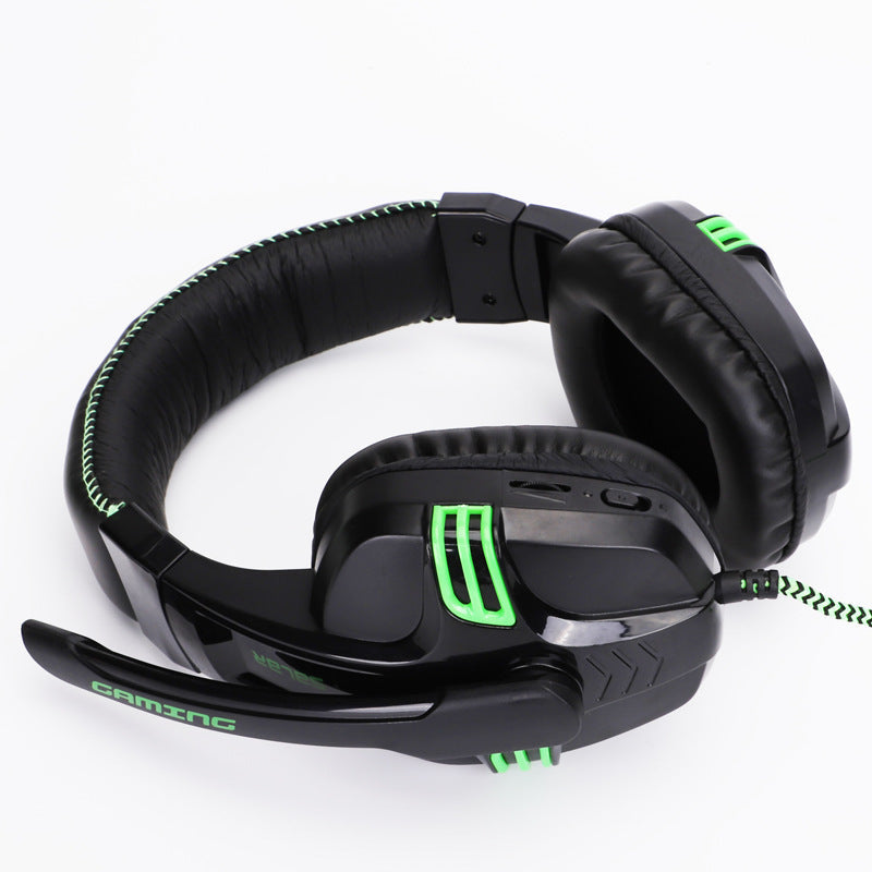 JMT-369098 Gaming Headset with Microphone and Subwoofer for PC, Wired Head-mounted Audio Solution