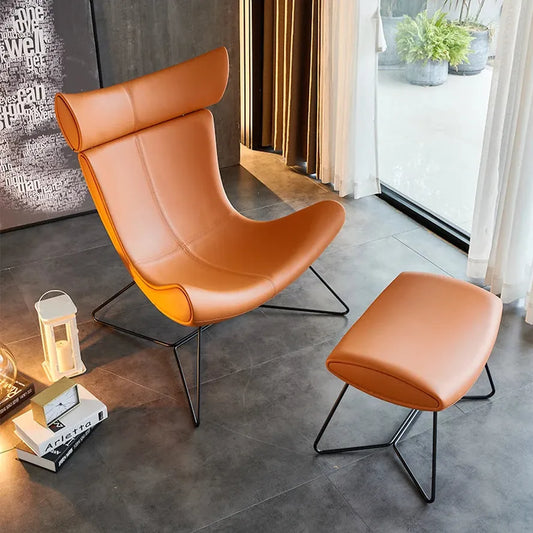 JMT-369354 Elegant Rotating Leisure Chair with Footrest LS-02