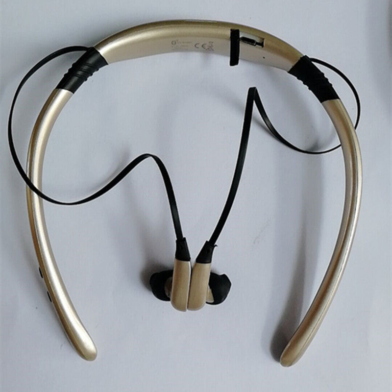 JMT-369418 Bluetooth Neckband Stereo Headset with Call Function and Music Support - Wireless Range 10m