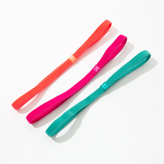 JMT-369674 Unisex Silicone Non-Slip Sweat-Wicking Sports Headband