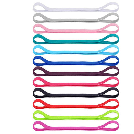 JMT-369674 Unisex Silicone Non-Slip Sweat-Wicking Sports Headband