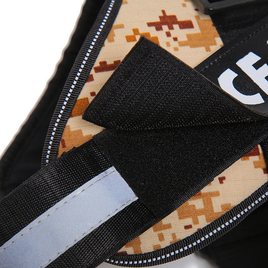 JMT-369930 Reflective Safety Sports Vest for Dogs - Durable Nylon with Breathable Mesh and Reinforced Design