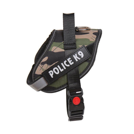 JMT-369930 Reflective Safety Sports Vest for Dogs - Durable Nylon with Breathable Mesh and Reinforced Design