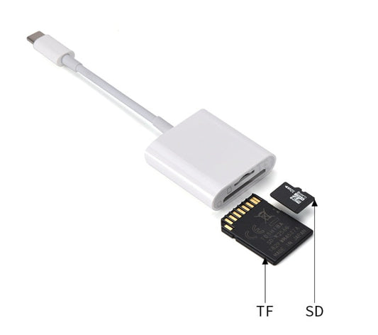 JMT-369930 USB-C Mobile Phone Card Reader for Fast Data Transfer