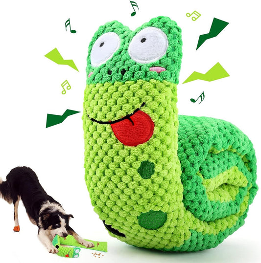 JMT-370570 Interactive Squeaky Dog Puzzle Toy for Foraging and Stress Relief - Suitable for Small, Medium, and Large Dogs