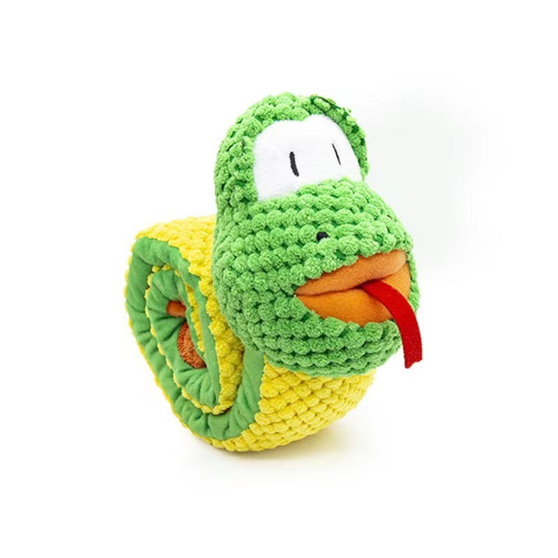 JMT-370570 Interactive Squeaky Dog Puzzle Toy for Foraging and Stress Relief - Suitable for Small, Medium, and Large Dogs