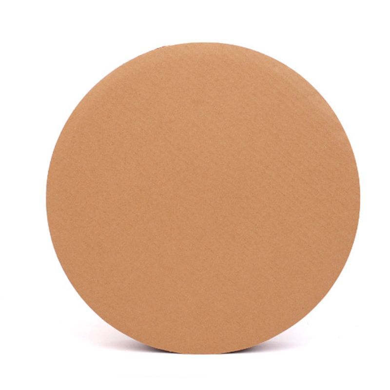 JMT-370762 Interactive Corrugated Paper Cat Toy Carousel for Claw Grinding and Play