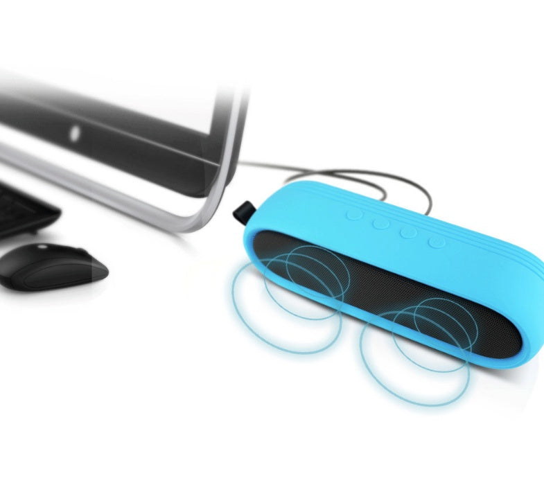JMT-370762 Portable Waterproof Bluetooth Speaker with Dual 5W Audio, 2600mAh Rechargeable Battery, and 8-Hour Playtime for Outdoor Activities
