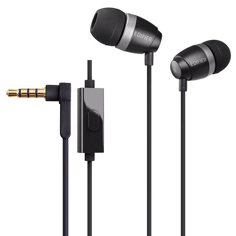 JMT-370890 Wired In-Ear Headset with Microphone and 3.5mm L-Bend Plug