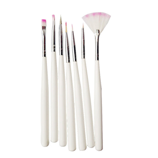JMT-371018 7-Piece Manicure Tool Set with Nail Pull Pens for All Skin Types