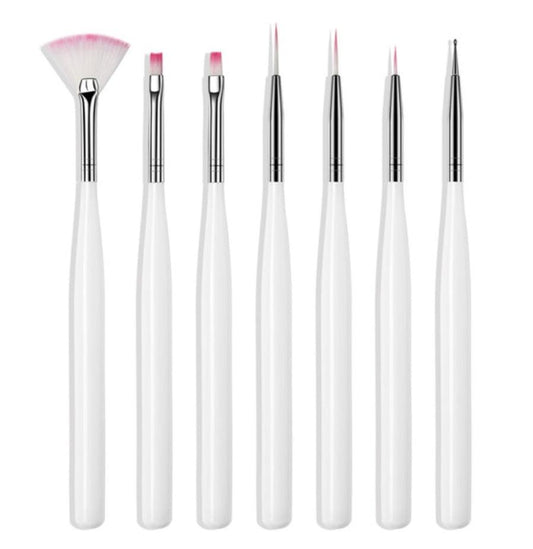 JMT-371018 7-Piece Manicure Tool Set with Nail Pull Pens for All Skin Types