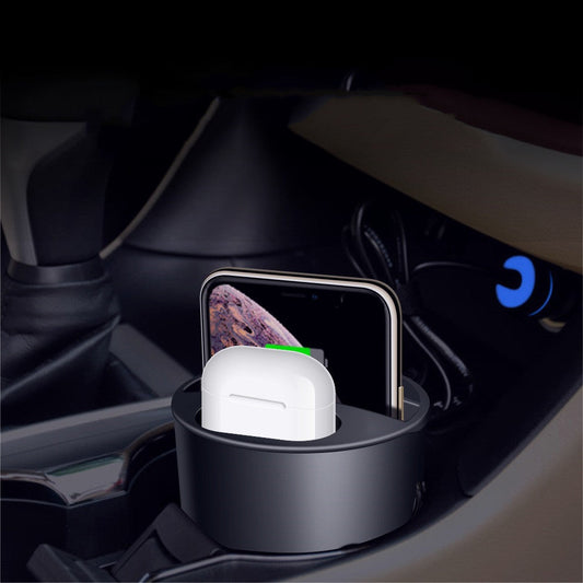 JMT-371082 Dual Wireless Charging Cup for Fast Car Charging