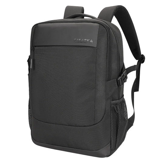 JMT-371914 Stylish Waterproof Polyester Laptop Backpack with USB Port for Men and Business Travel