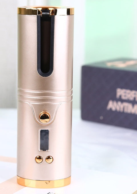 JMT-372042 Wireless Automatic Curling Iron with USB Lazy Charging – Ideal for Wet and Dry Hair, 15mm Diameter, Quick 3-5 Minute Styling