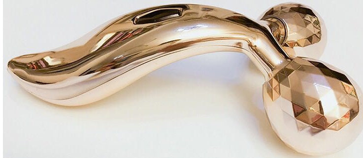 JMT-372298 Metal Face-Lifting Massager - 17x10cm with Color Box 18.5x12x6cm