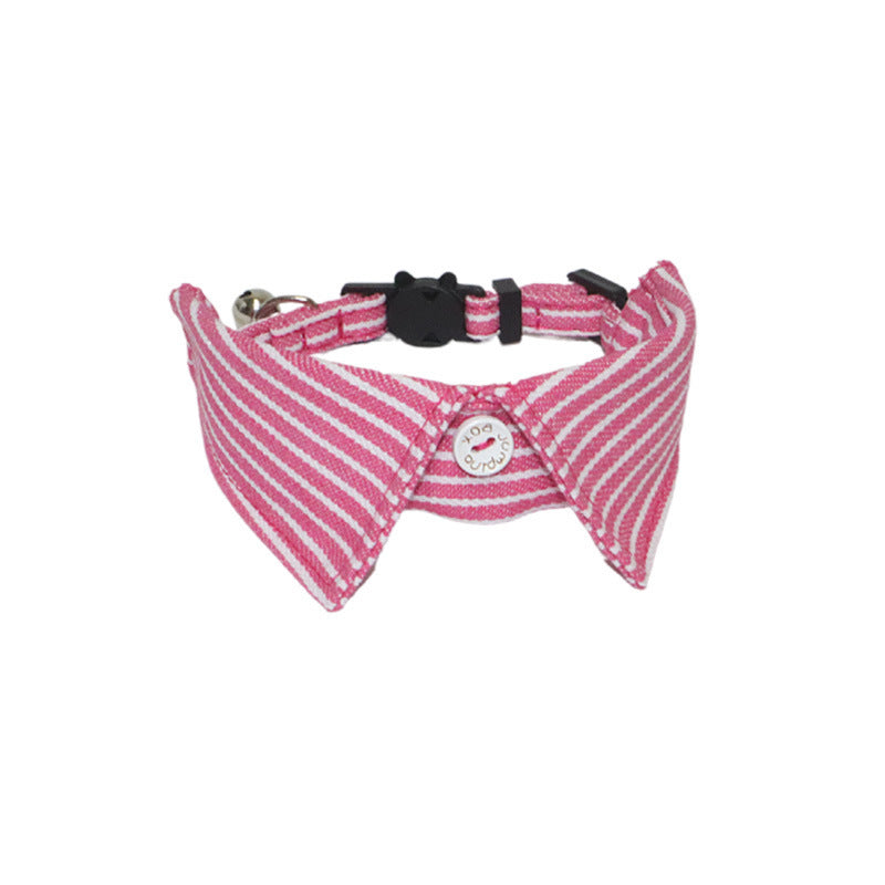 JMT-372362 Denim Cat Collar in Various Colors and Stripes