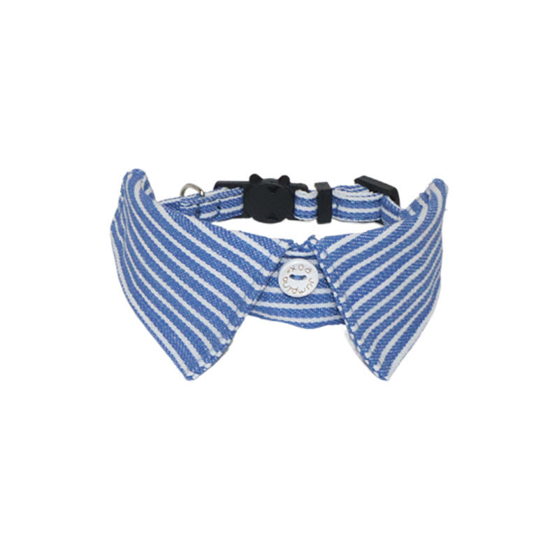 JMT-372362 Denim Cat Collar in Various Colors and Stripes