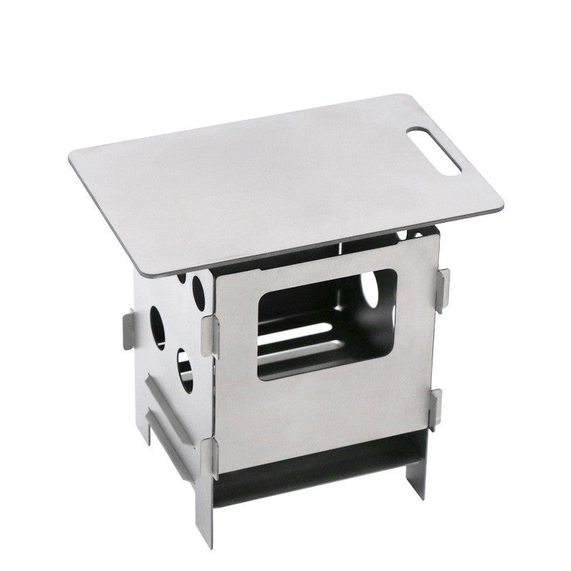 JMT-372746 Lightweight Titanium Alloy Camping Stove for Outdoor Adventures