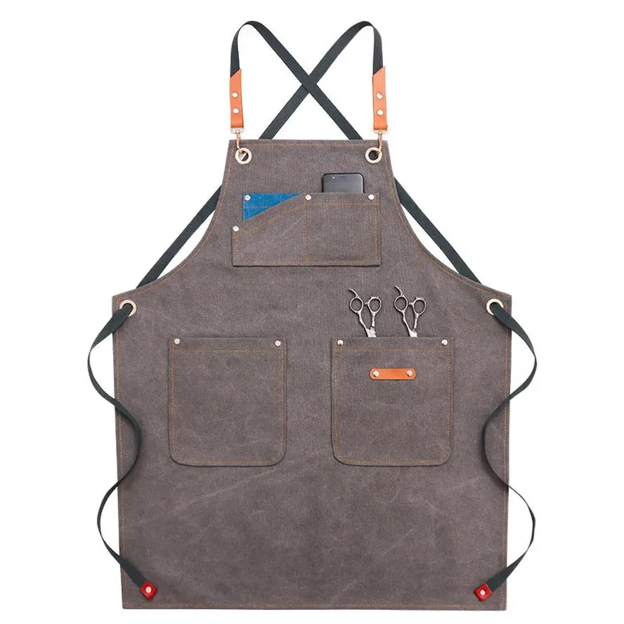 JMT-372938 Denim Apron for Coffee, Tea, and Baking with Customizable Logo Options
