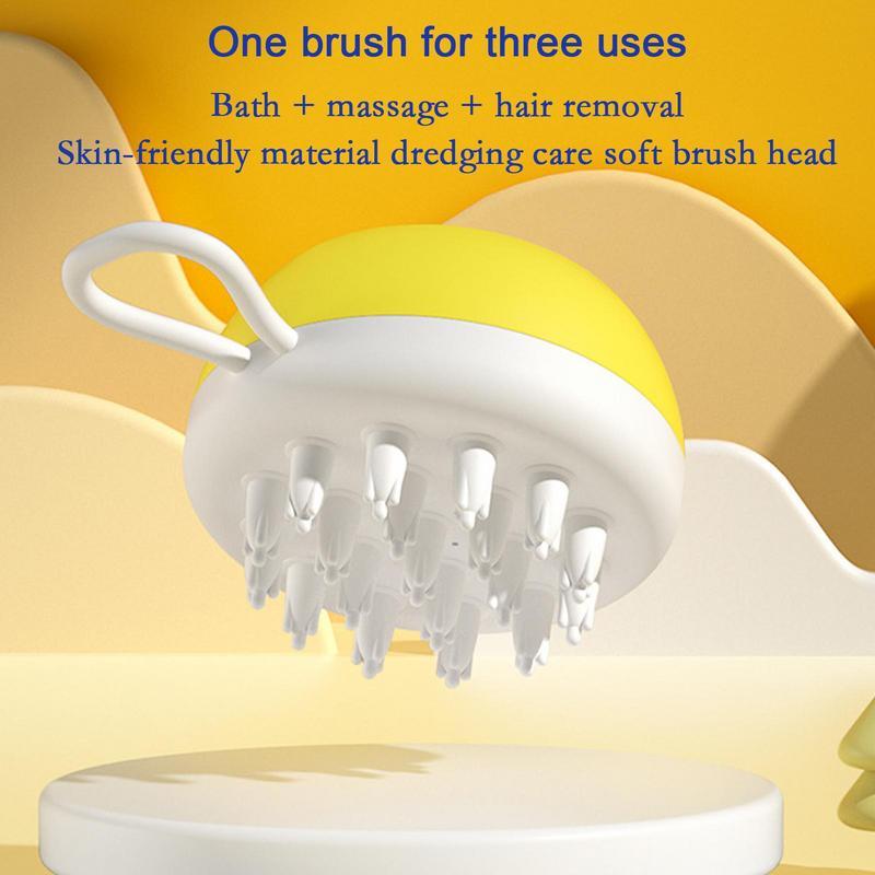 JMT-373130 3-in-1 Dog Shampoo Brush with Massage Points for Effective Bathing and Grooming