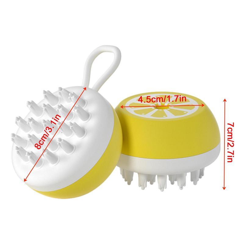 JMT-373130 3-in-1 Dog Shampoo Brush with Massage Points for Effective Bathing and Grooming