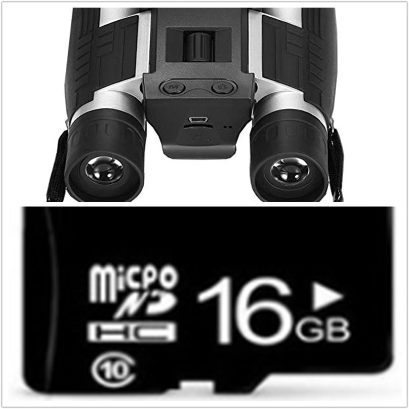 JMT-373578 12x32 Digital Camera Binoculars with 10x Optical Zoom and 1200 MP CMOS Sensor