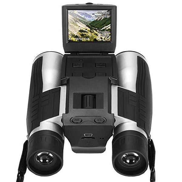 JMT-373578 12x32 Digital Camera Binoculars with 10x Optical Zoom and 1200 MP CMOS Sensor