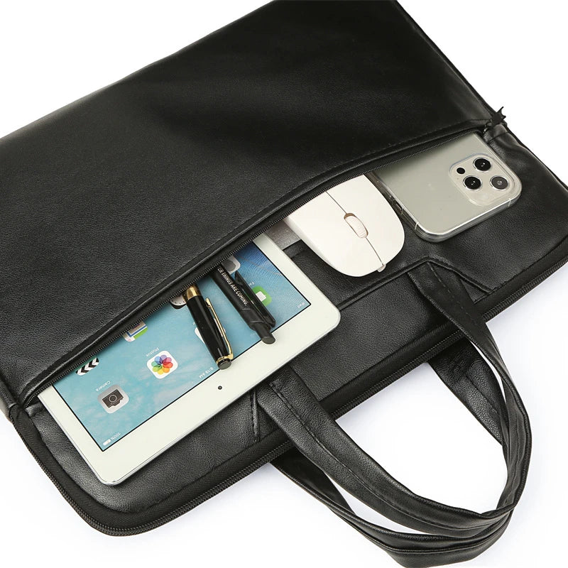 JMT-373770 13 Inch Business Laptop Bag for 14.6 Inch Devices - Stylish and Functional Computer Tote